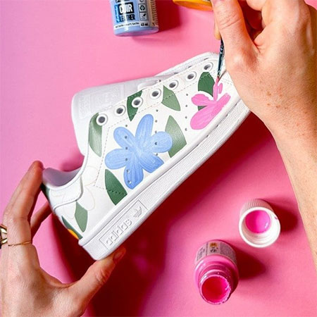 Paint Your Takkies or Shoes with Acrylic Paint