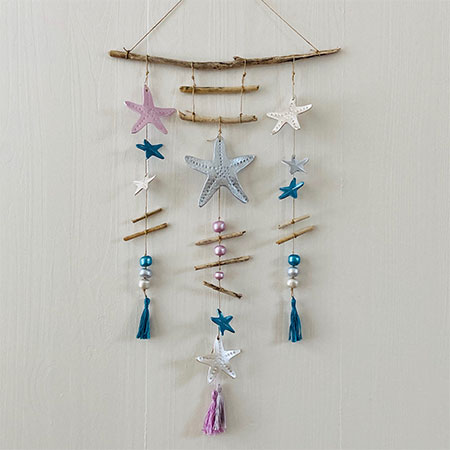 Make This Starfish Mobile Wall Hanger