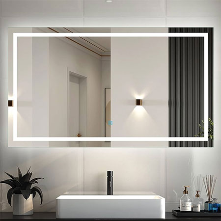 large mirror for bathroom
