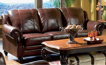 how to care for leather upholstered furniture