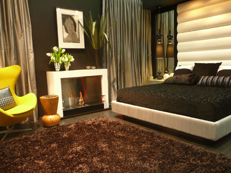 install a fireplace in the bedroom