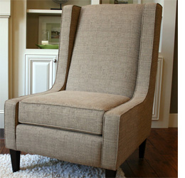 Add nailhead trim to upholstered furniture 