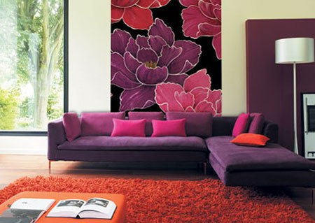 Paint your home in shades of purple 