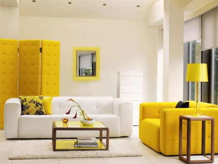 Decorating with yellow