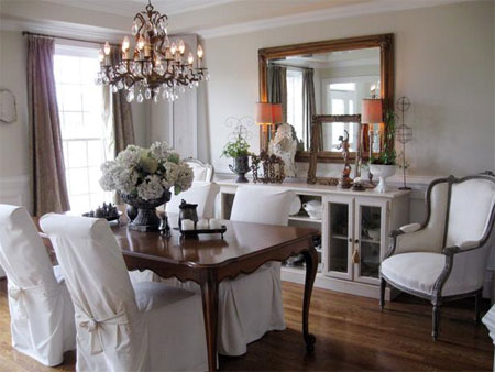 Stylish dining room ideas for a home shabby chic