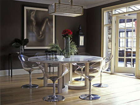 Stylish dining room ideas for a home retro contemporary