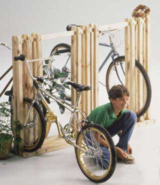 Home Bike Rack on Home Dzine Co Za   Diy   Diy Projects   Sturdy Rack For Storing