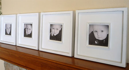 Cheap and easy picture frames