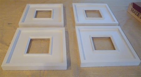 Cheap and easy picture frames