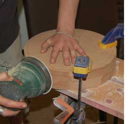 How to cut a circle in timber or board