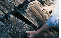 How to replace a roof tile