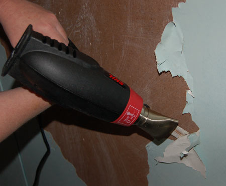 how to strip paint with heat gun
