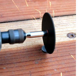 diy tip remove stripped screw dremel multitool cutting disk