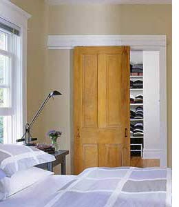 Add privacy with doors 