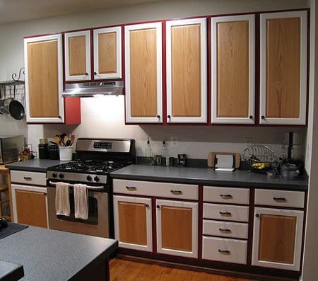 paint kitchen cabinets and cupboards