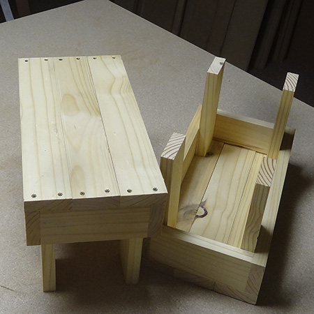 HOME DZINE Home DIY | Baby steps... wooden stools for toddlers and tots