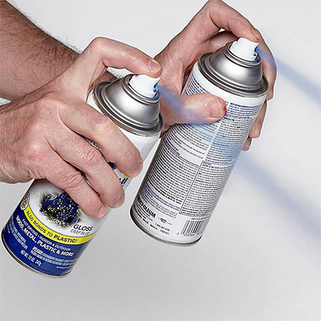 HOME DZINE Craft Ideas  Quick Tip: Why spray paint finish is sticky
