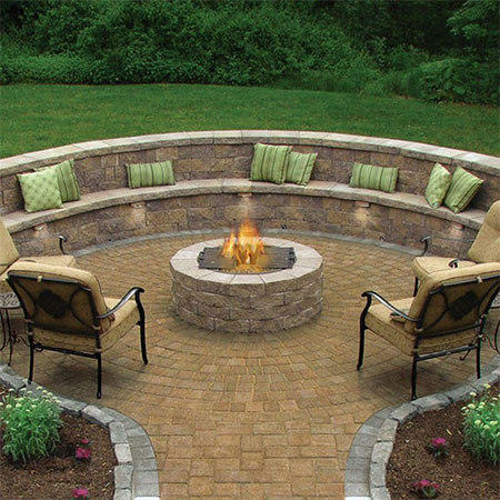 HOME DZINE Garden Ideas | Quick Project: Build a Fire Pit in under an hour