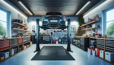 Install a Car Lift for Enhanced Garage Organization