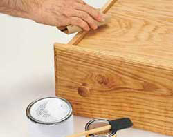 Repair a drawer bottom