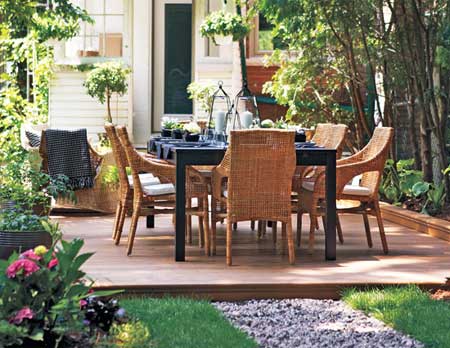 Get your outdoors in shape for entertaining 